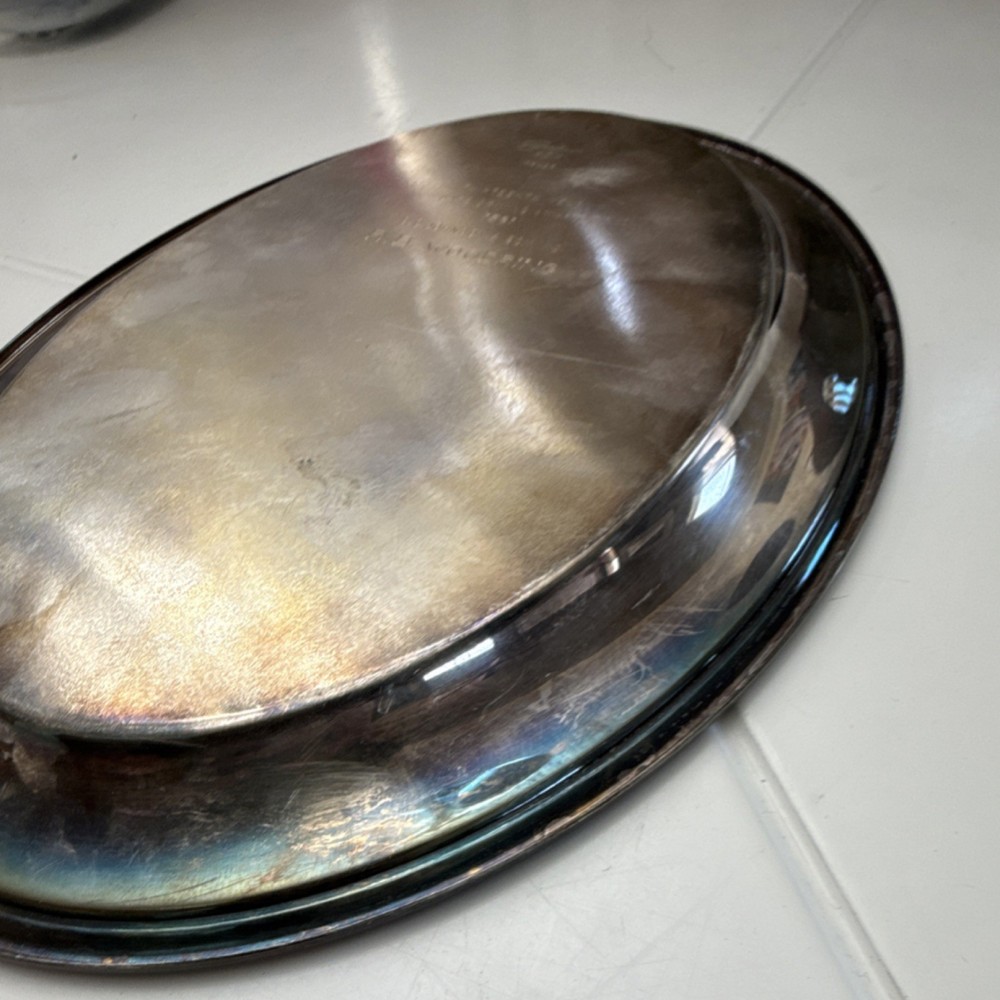 Gorham Silverplate Oval Platter Tray