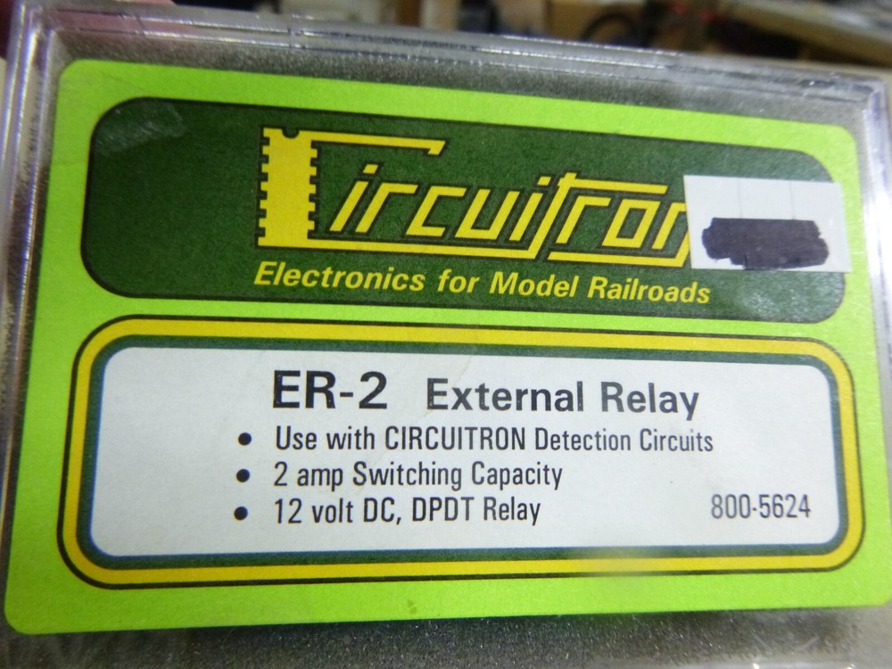 HO Circuitron 5624  ER-2 EXTERNAL RELAY