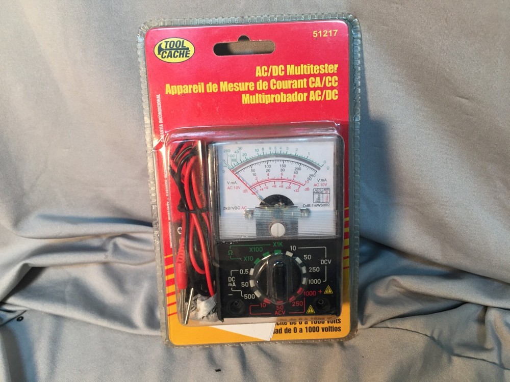 Tool Cache AC/DC Multitester up to 1000 volts