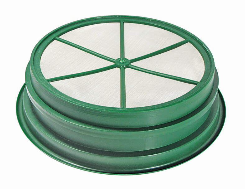 CLASSIFIER SIFTING PAN | 1/70" | STAINLESS STEEL SCREEN EARTH SIFTER STACKABLE