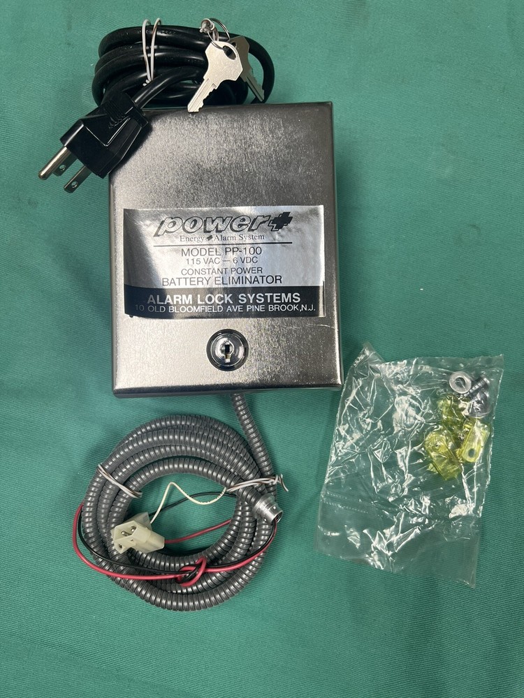 Alarm Lock PP-100 Battery Eliminator for Exit Device New