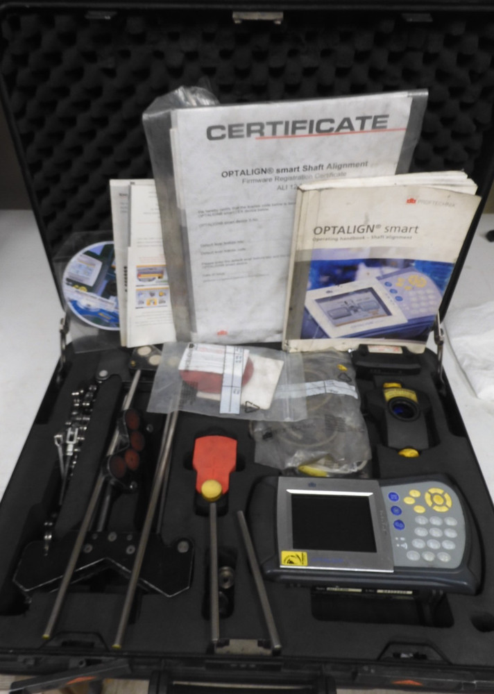 Pruftechnik Optalign Smart Laser Shaft Alignment Tool ALI 12.200 - QA70