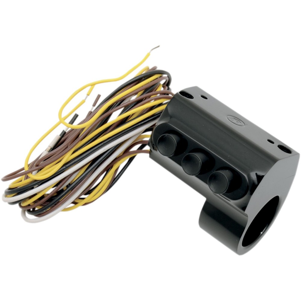 Black Left-Side Three-Button Hydraulic Clutch Switch Assembly 0062-2033-B