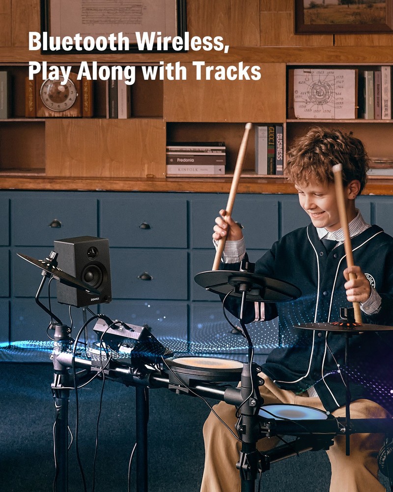 Donner DDA-20SE Electronic Drum Amp Bluetooth Dual Drivers Practice Speaker