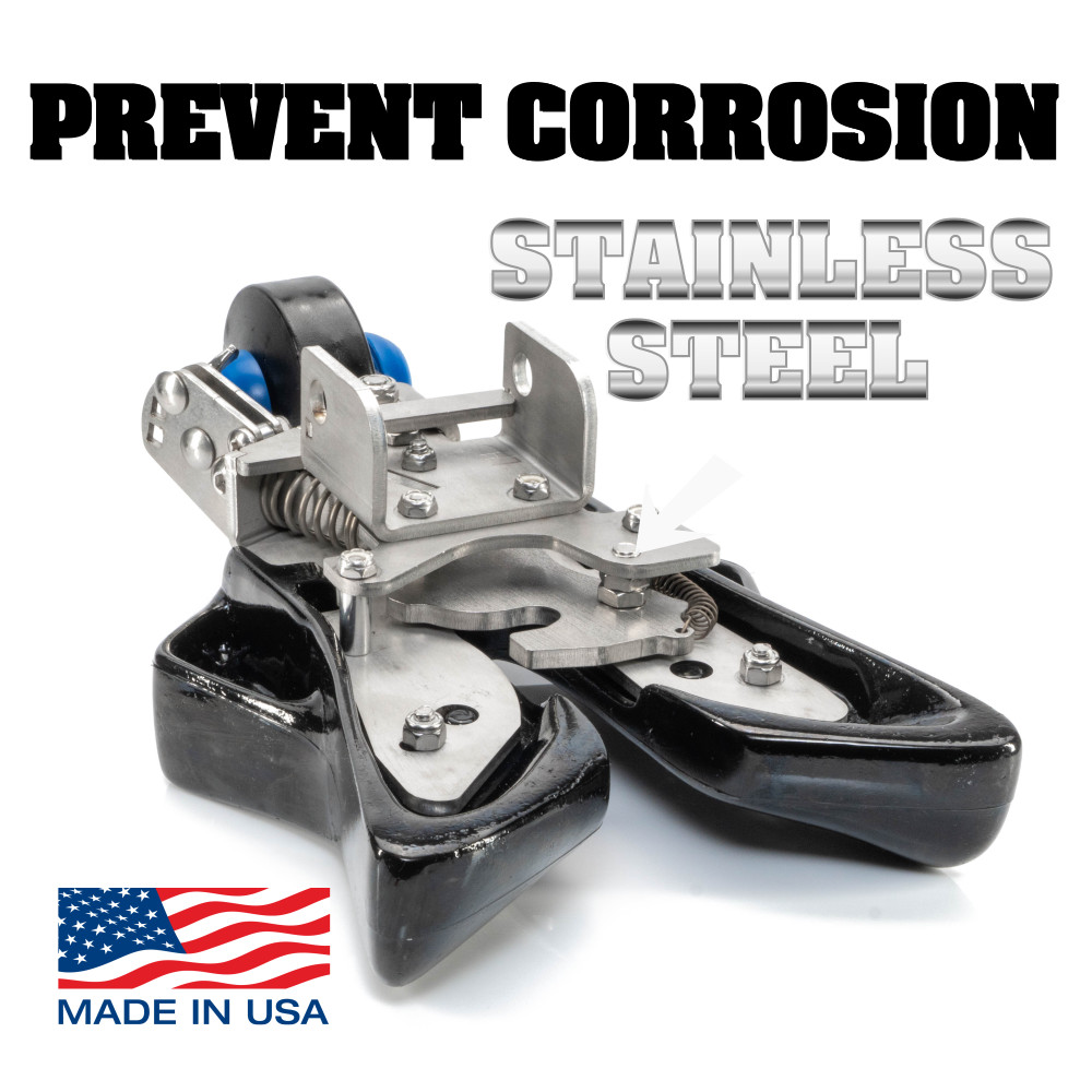 Boat Trailer Roller Clamp - LGEN2 Boat2Trailer Long Handle - Ramp N Clamp