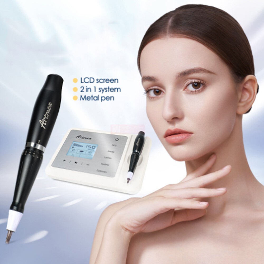 Hot Sale High Quality Microblading Kit Micropigmentation Machine V9 + 6Pcs Tips