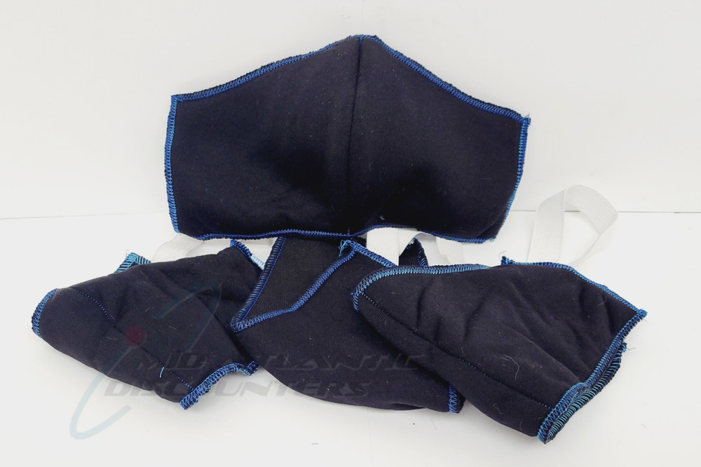 4 Multi-Layer Over-The-Head Reusable Washable Face Mask Special Black
