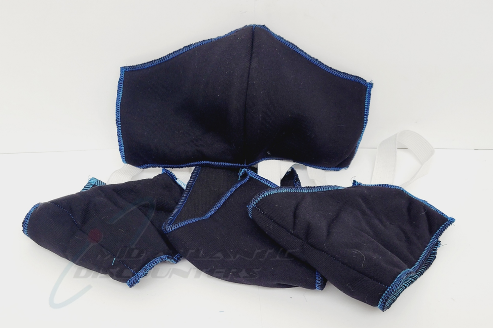 4 Multi-Layer Over-The-Head Reusable Washable Face Mask Special Black