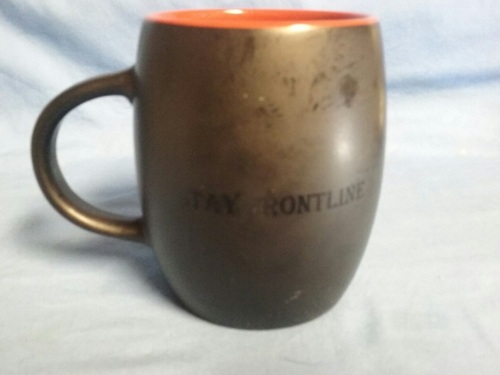 UNITED STATES ARMY 296TH BSB "FRONTLINE SUPPORT" COFFEE MUG