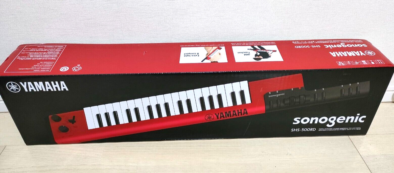 YAMAHA Sonogenic SHS-500 Red 37-Key Shoulder Keytar SHS-500RD Music From Japan
