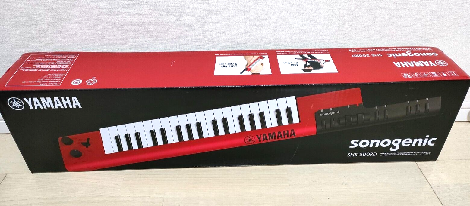 YAMAHA Sonogenic SHS-500 Red 37-Key Shoulder Keytar SHS-500RD Music From Japan