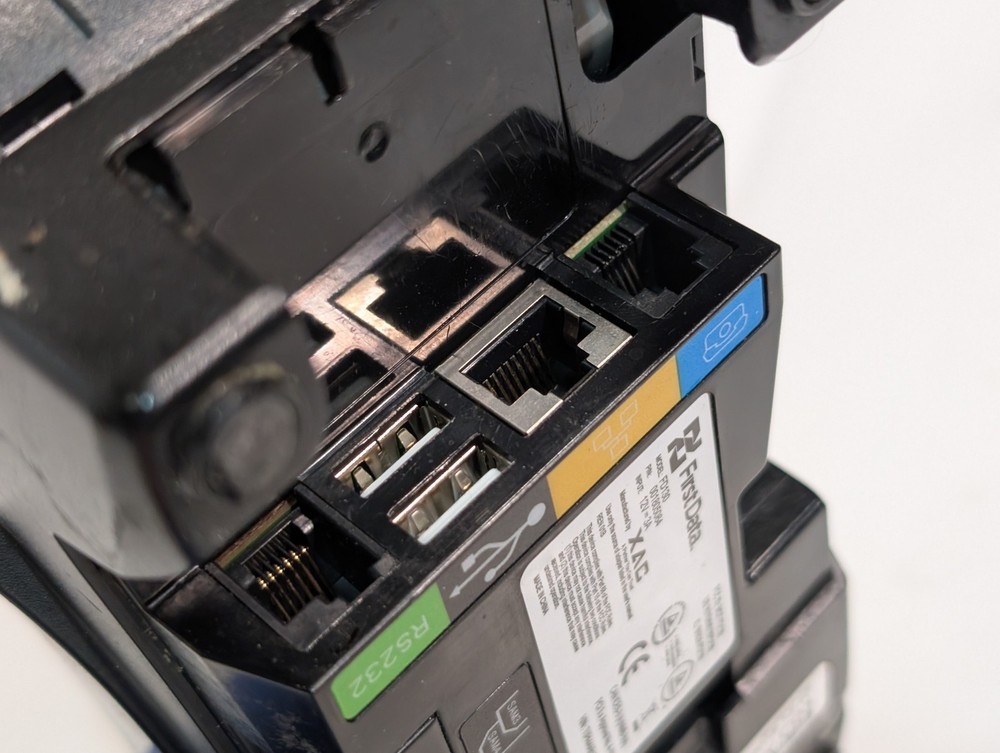 XAC/First Data FD130 Credit Card Processor Receipt Printer, 001805064, 12VDC, 3A