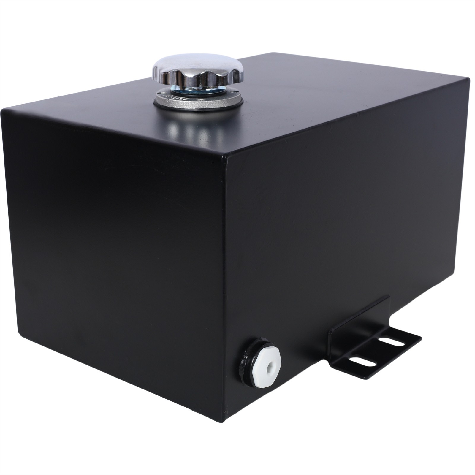 5Gal 14 Gauge Hydraulic Fluid Steel Reservoir Tank w/ Inlet 1-1/2" FNPT & Outlet