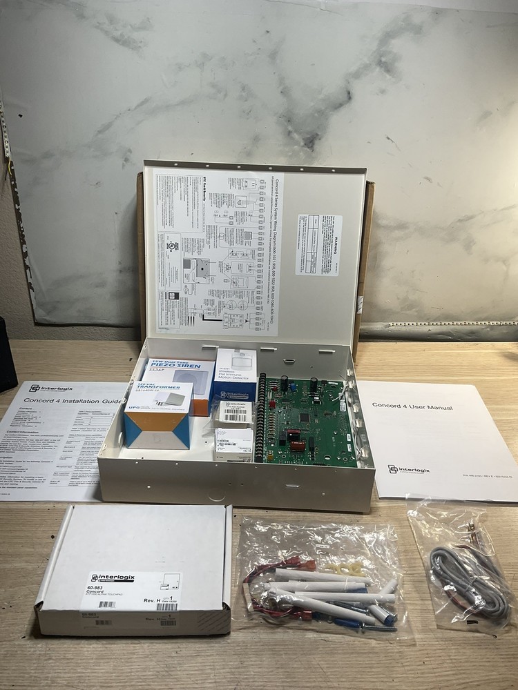 NEW GE /Interlogix/ CONCORD 4 SECURITY SYSTEM /JUA2968