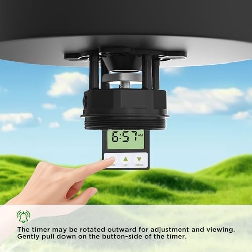 Deer Feeder Kit,Motor and Timer Kit with Programable Digital Timer,Up to 4