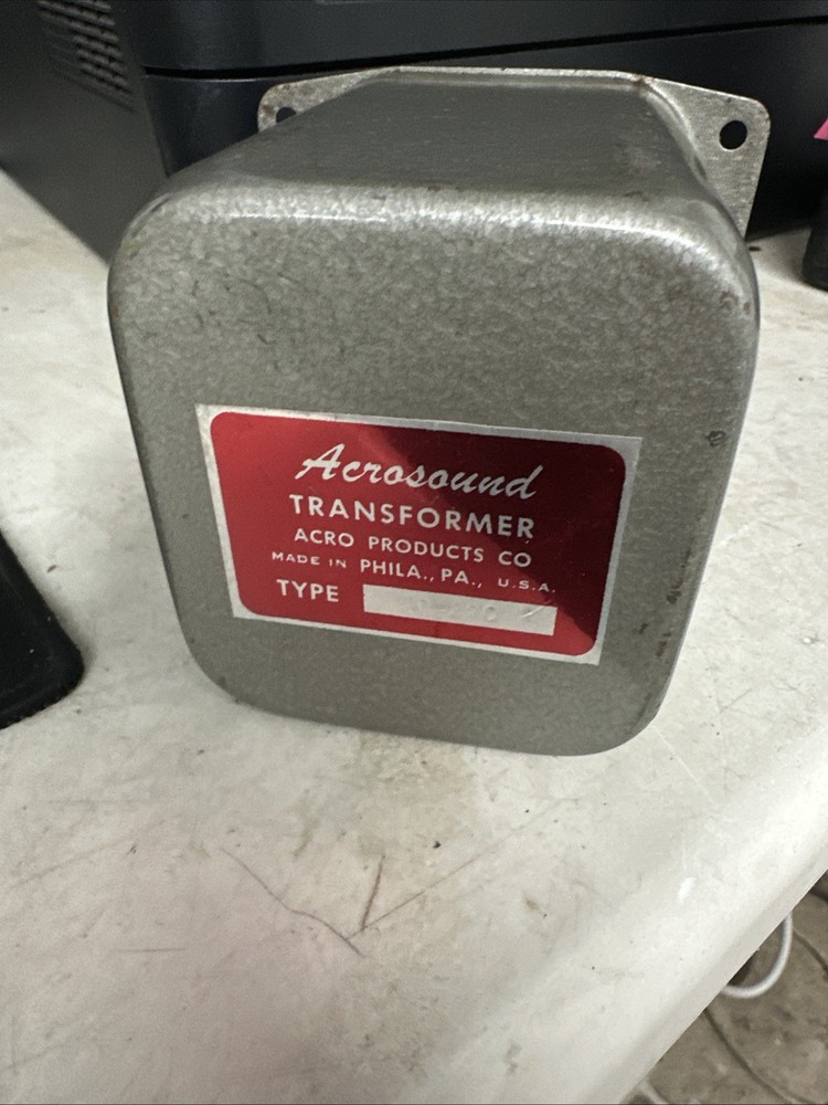 Aerosound TO-270 Transformer Nos New