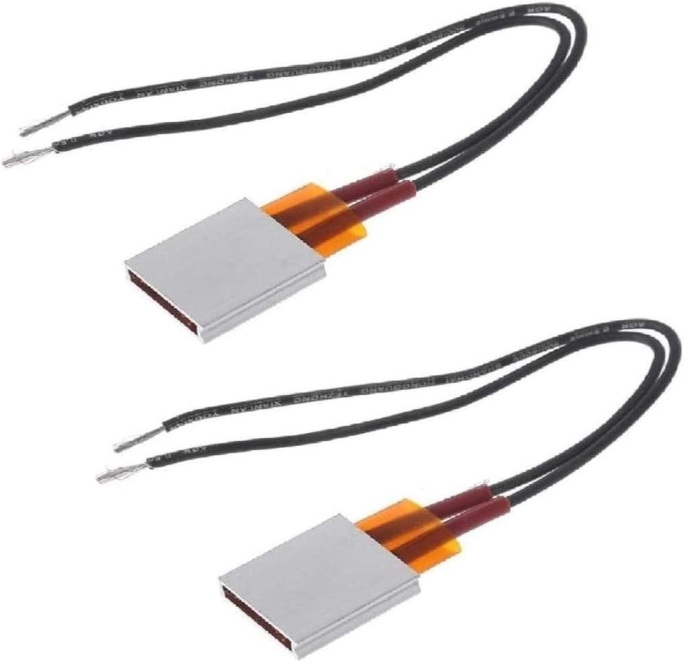 2pcs PTC Heating Element 5W-50W AC DC 12V 220 Degree consistant Temperature C...