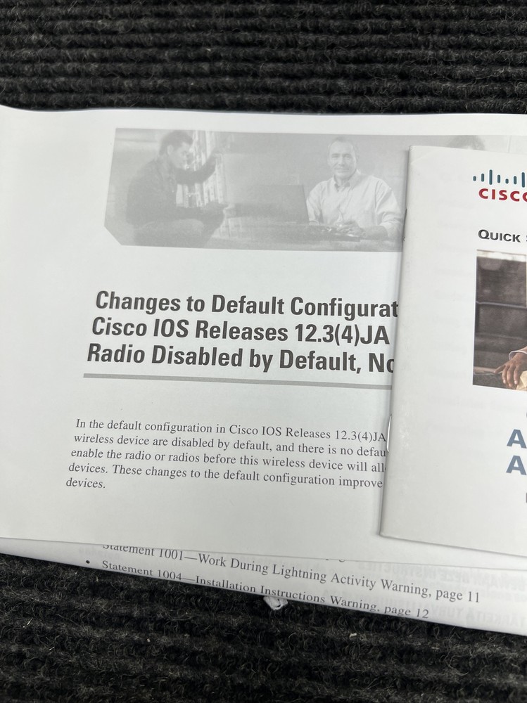 New Open Box Cisco AIR-LAP1242AG-A-K9 - Wireless