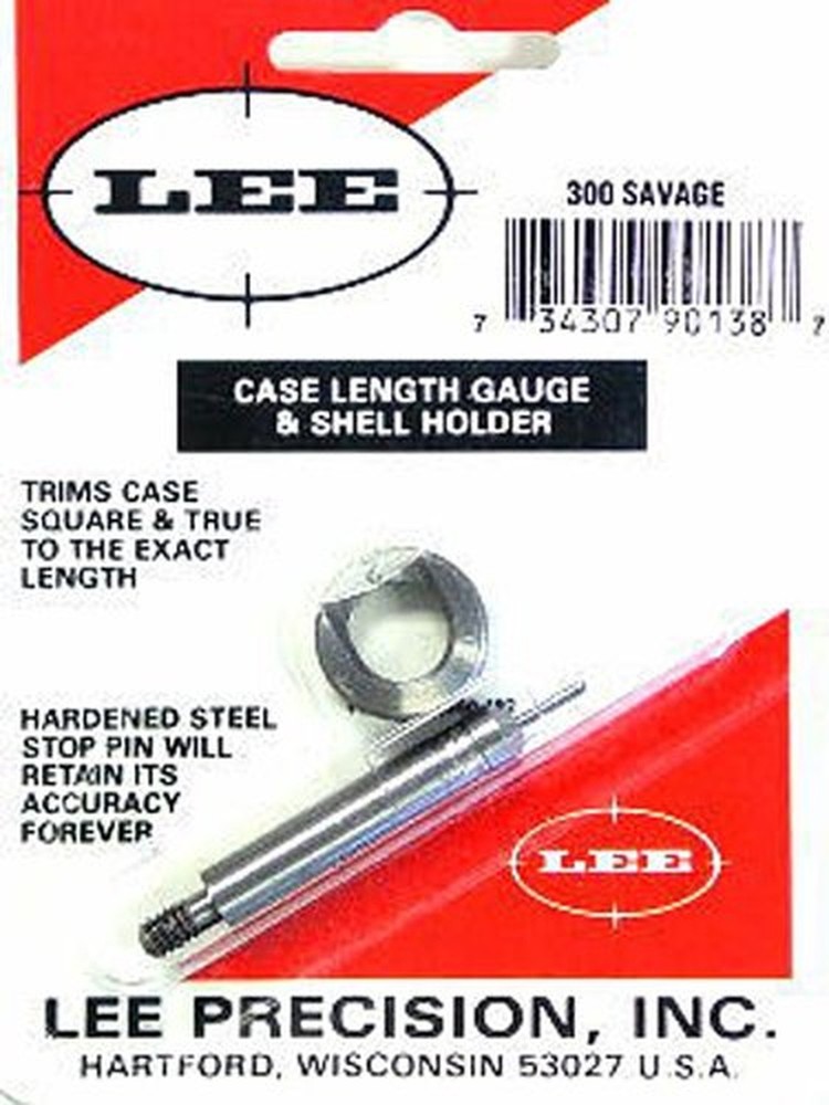 LEE PRECISION 300 Savage Gauge/Holder
