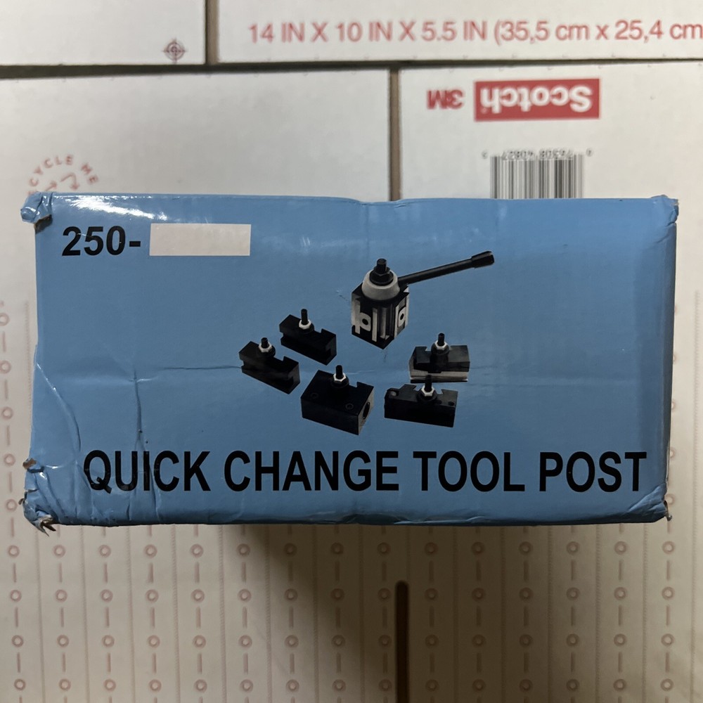 CNC BXA Piston Quick Change Tool Post Set 200 Series