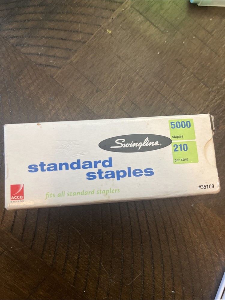 Swingline SF1 Standard Staples (5,000 per box)