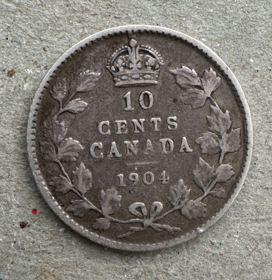 Canada, 10 Cents, 1904, KM#10