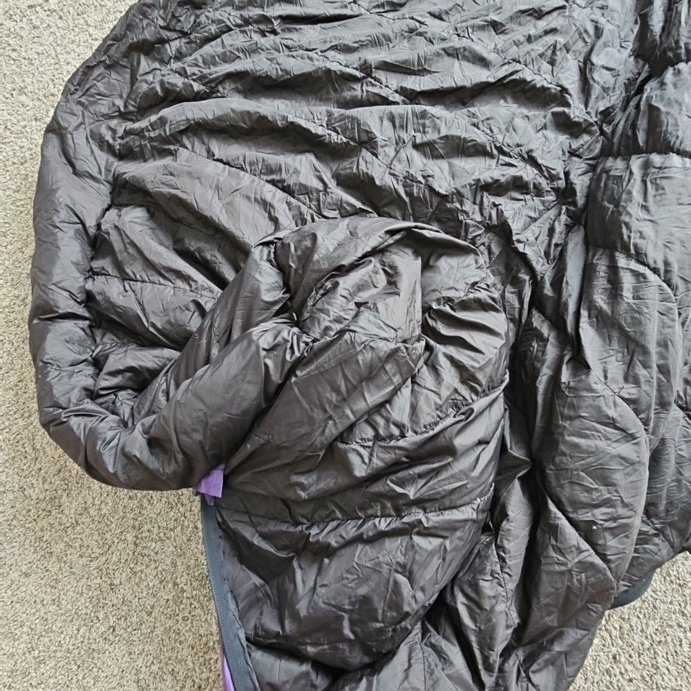 VTG Feathered Friends Down Filled Purple Single Sleeping Bag