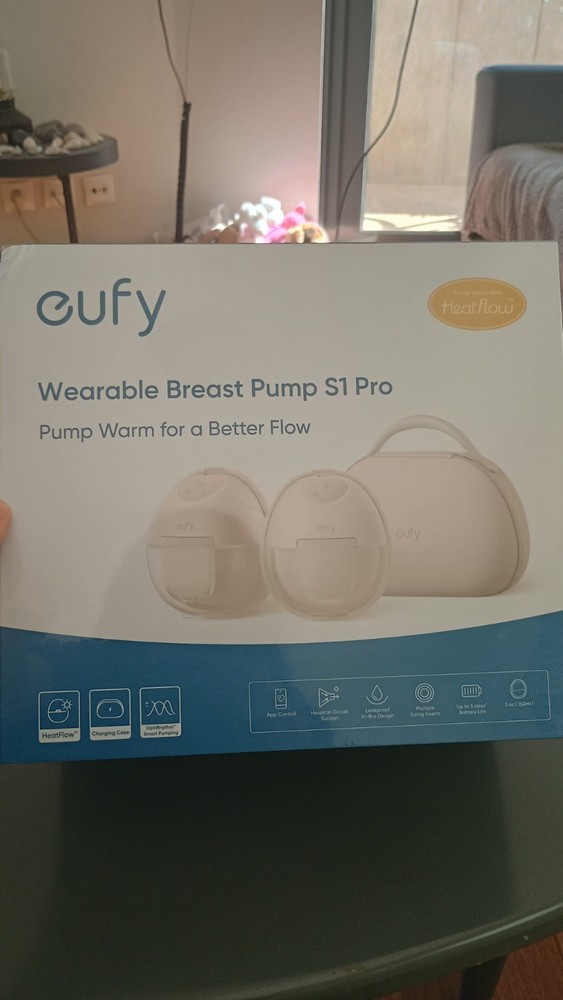 eufy heated wearable breast pump s1 pro