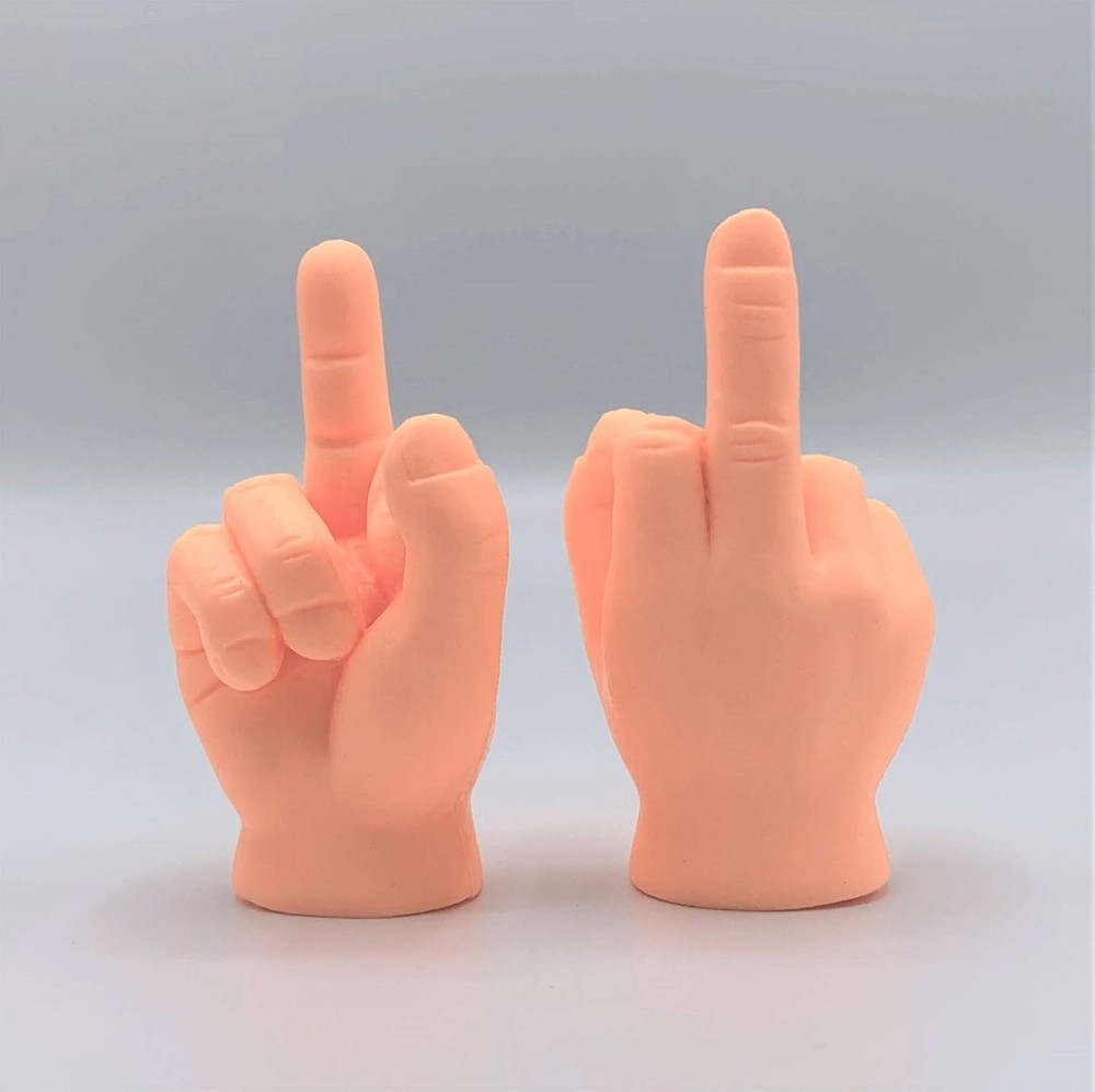 Fun and Realistic Finger Hands Set - 10 Tiny Puppets for Endless Laughter