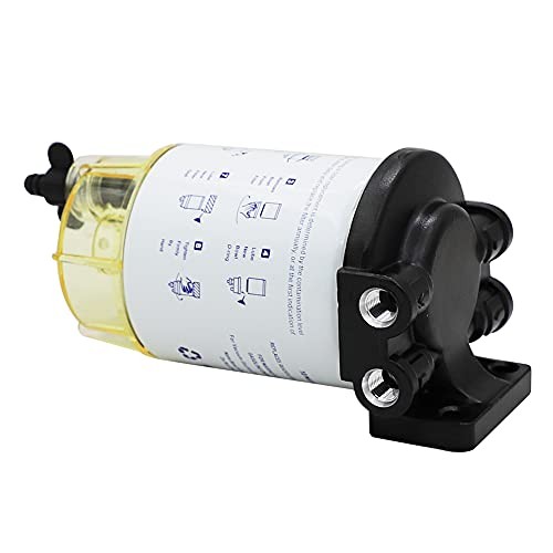 S3213 Fuel Water Separator Marine Kit, 10 Micron Filter Effect is Suitable for