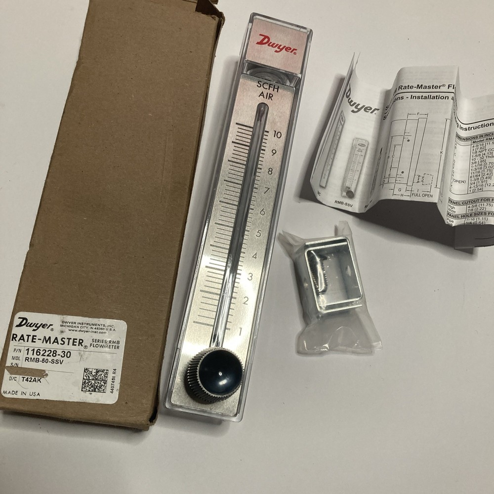 Dwyer Series RM Rate-Master Flowmeter 116228-30