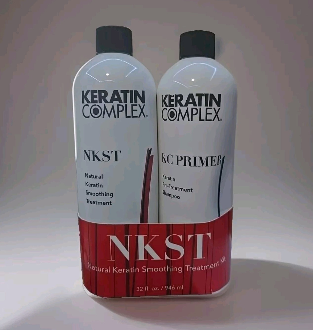 Keratin Complex Natural Keratin Smoothing Treatment Kit (NKST), 16 Oz x 2 Sealed