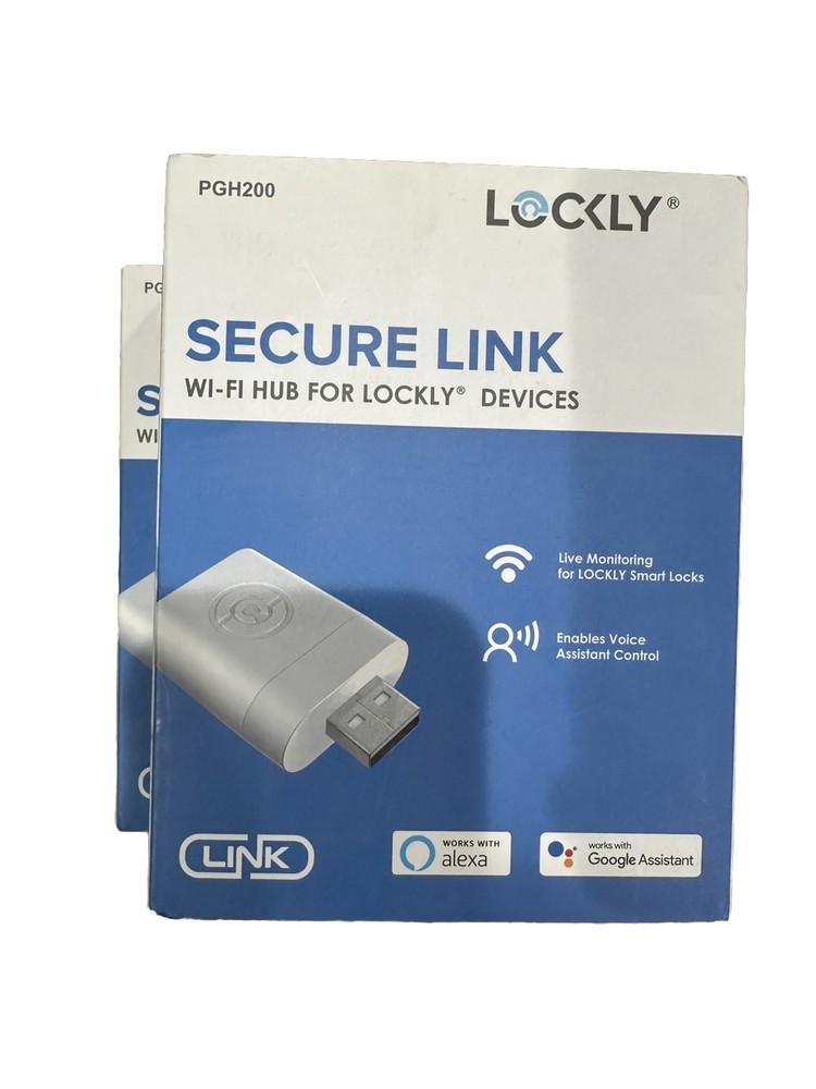 Lockly Secure Link Wifi Hub and Door Sensor