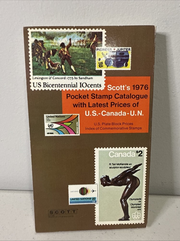 Scott 1976 Pocket Stamp Catalogue, Paperback, James B. Hatcher, Stamp Collecting