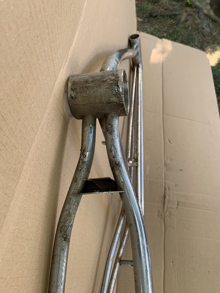 Vintage Sears / Murray Spaceliner Chrome Plated Bicycle Frame