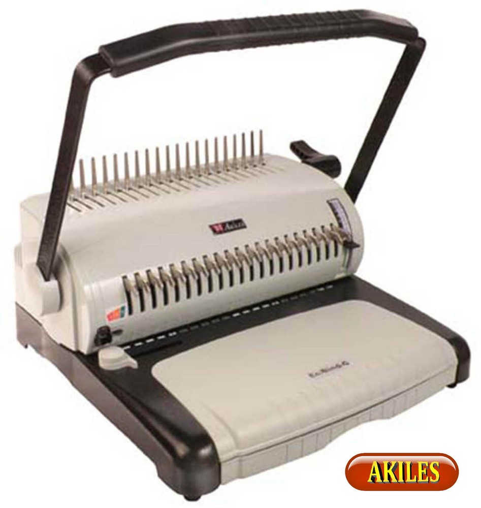 Akiles EcoBind-C Comb Binding Machine & Punch 12-inch [New]