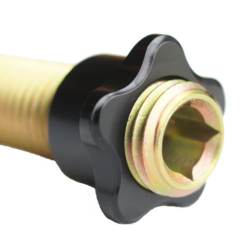 Aluminum Jackbolt Locknuts- 4pk NASCAR late model modified