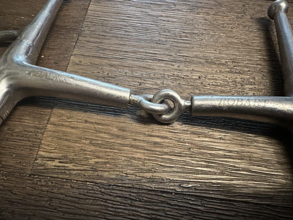 Horse Tack - 5” Robart Pinchless Full Cheek Snaffle Bit