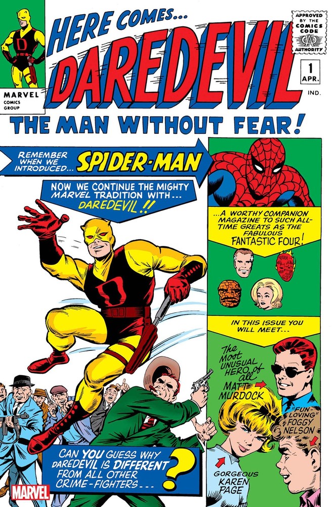 DAREDEVIL #1 FACSIMILE EDITION FOIL VARIANT