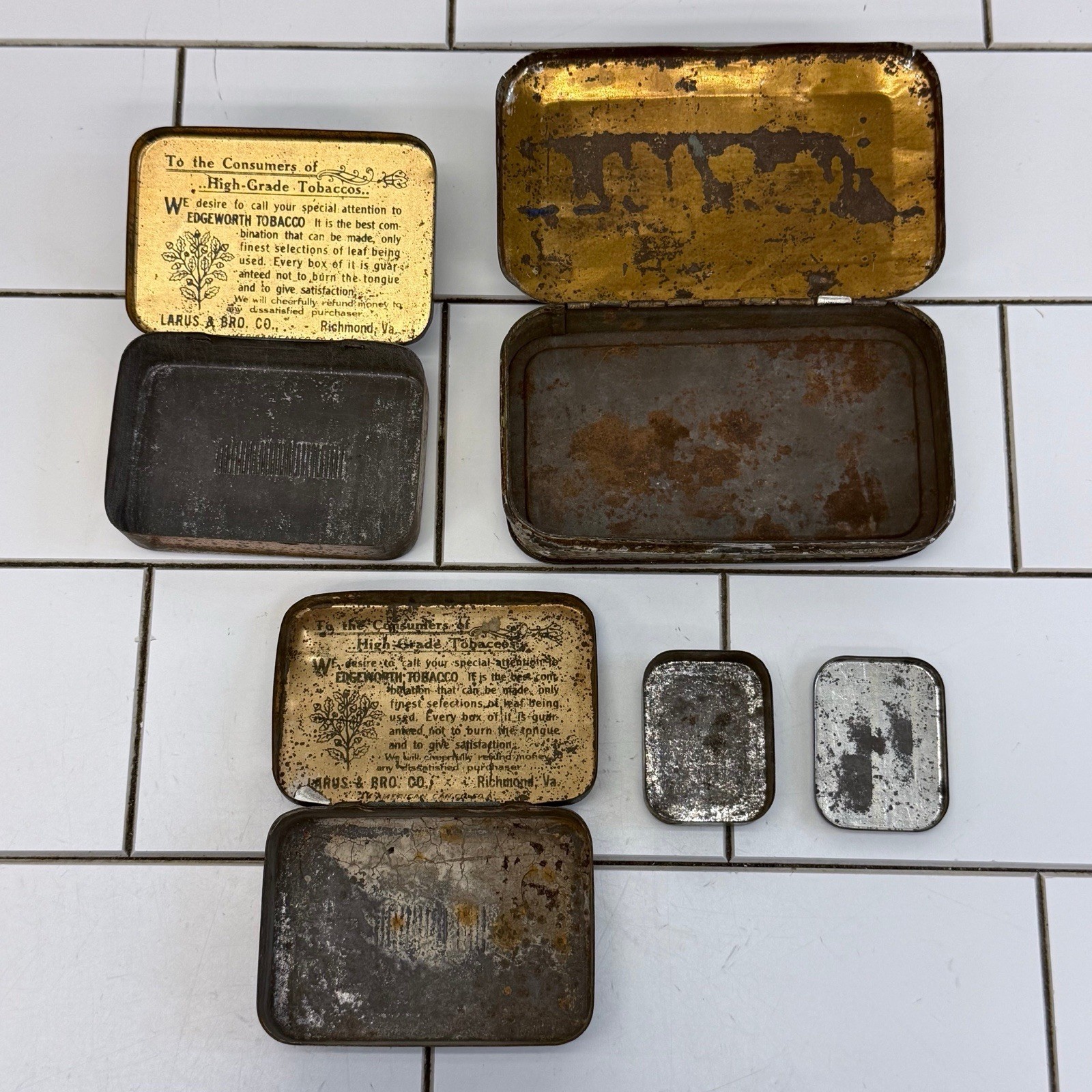 Vintage Political Pinback Button & Tobacco Tin Lot Reagan JFK Nixon 27 pcs