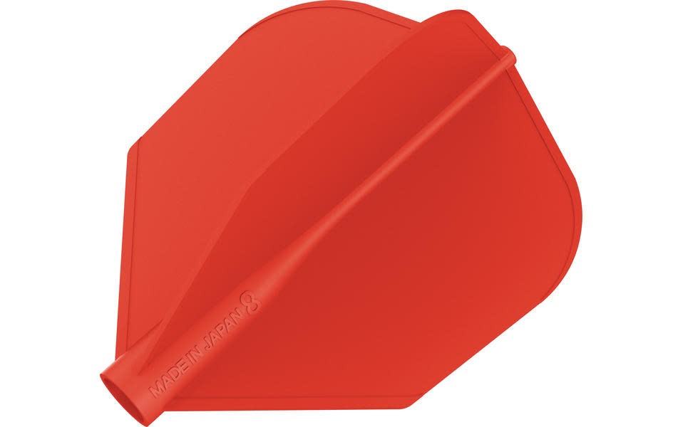 8 Flight Shape Solid Color Dart Flights