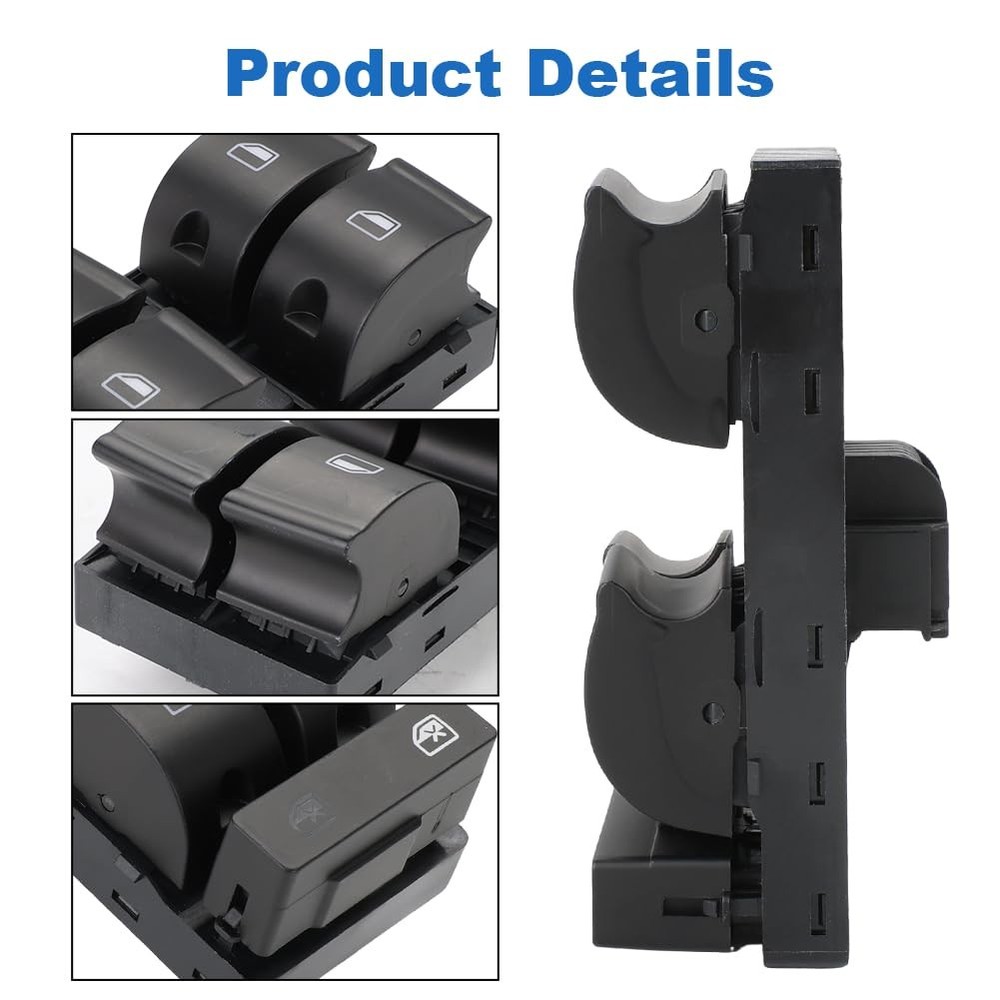 WMPHE Power Master Window Switch Compatible with Audi A4 & Quattro 2002...