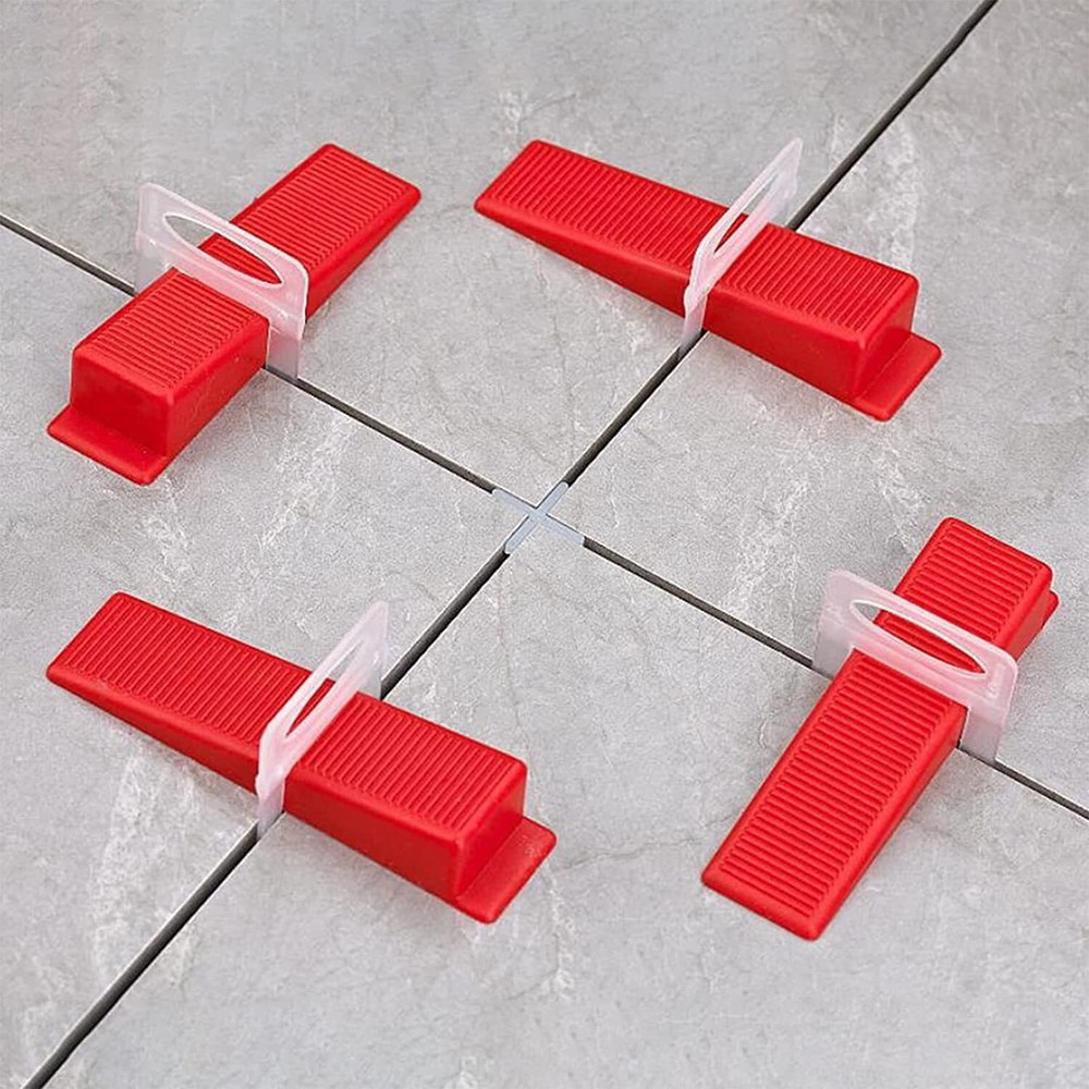 500pcs Tile Leveling System Kit 1/8" Reusable Floor Wall Tiles Leveler Spacers