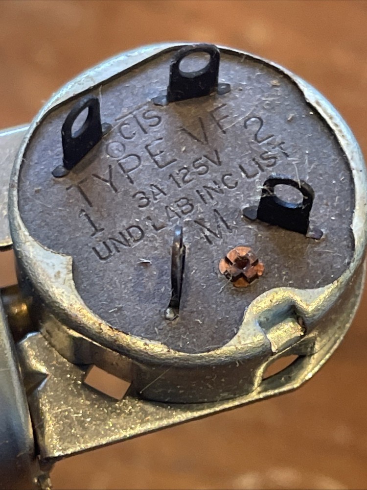 New Old Stock RCA Control Resistor Push Pull Switch Part # 118895