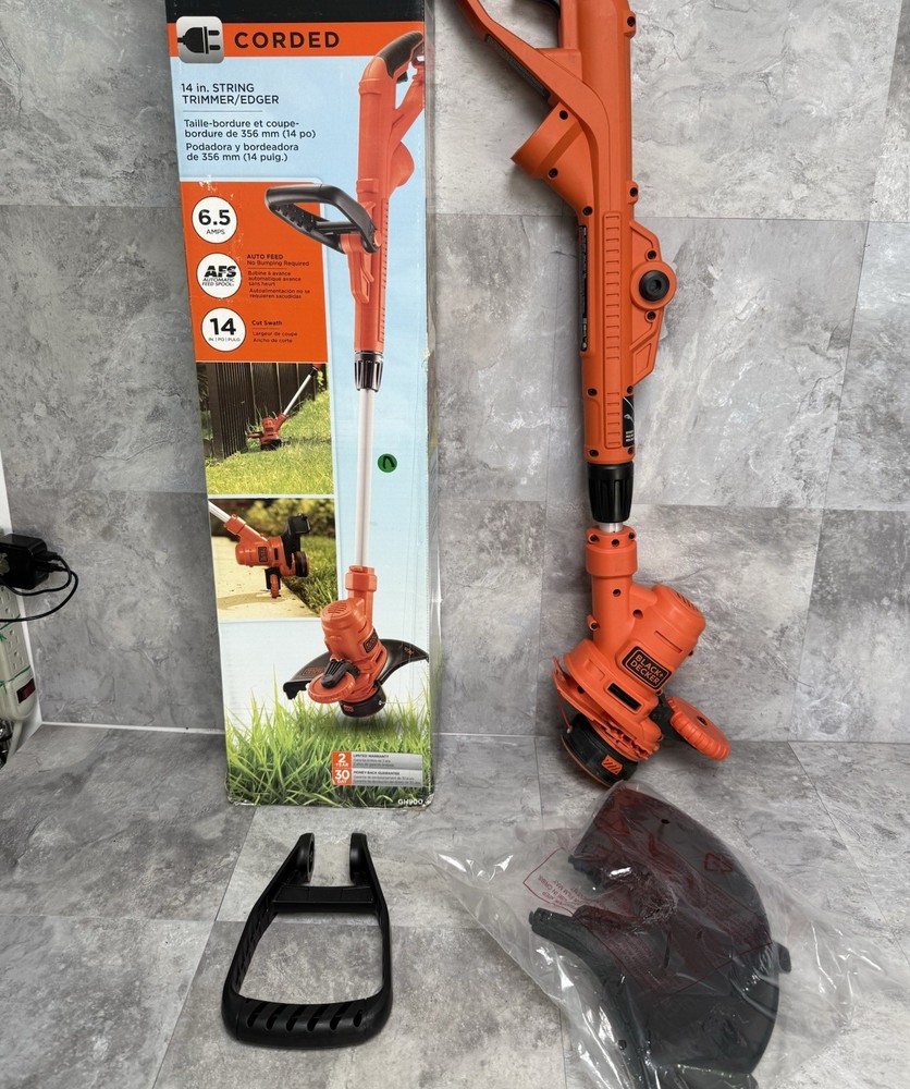 BLACK+DECKER String Trimmer, 6.5-Amp, 14-Inch - GH900