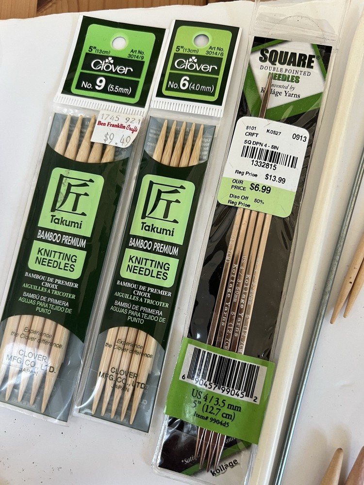 HUGE Knitting Needles Lot New & Preowned Plus Extras