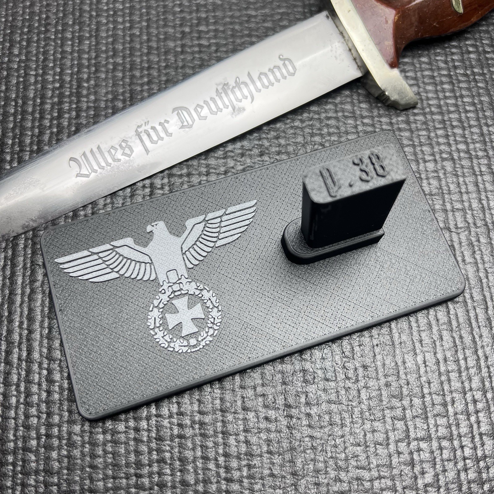 Walther P38 Pistol Display Stand Handgun Maintenance Holder WW2 German