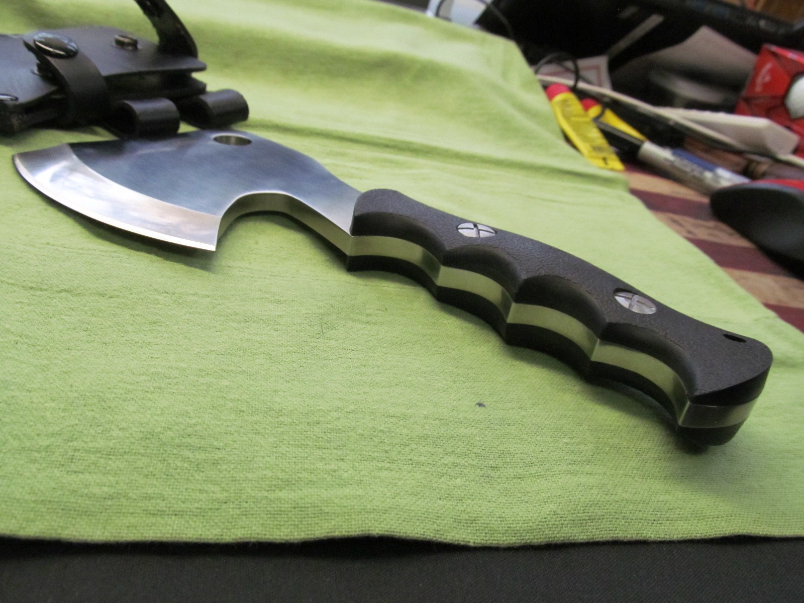 Timberline Russ Kommer Bush Pilot Survival Hatchet Black Handle -pn 6013 -Unused