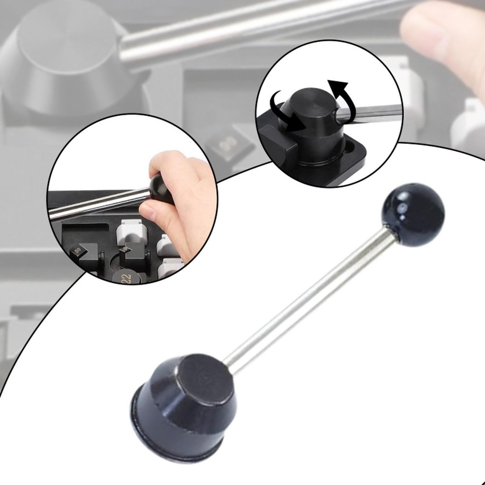 Ring Bender Handle Portable DIY Craft Tool Metal Ring Bending Machine Handle