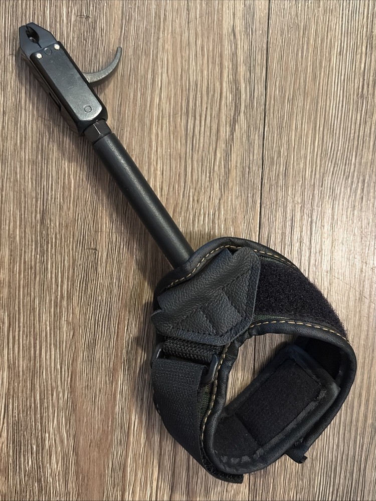 Archery Wrist Strap Index Trigger Finger Bow Hunting String Release Aid